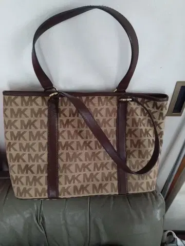 Michael Kors 로고 토트백