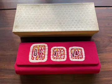 일본풍 클러치백 일본풍 패턴 패브릭 소재