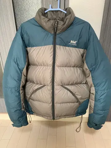 헬리 한센 다운 자켓 파랑/그레이