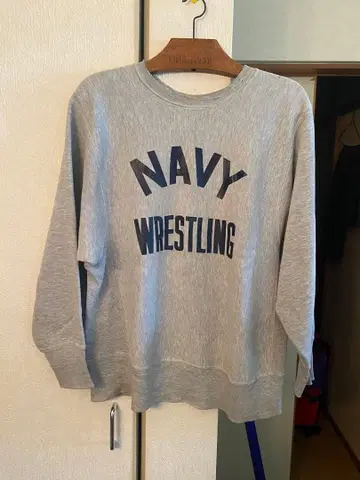 70's champion 단색 택 리버스 위브 그레이