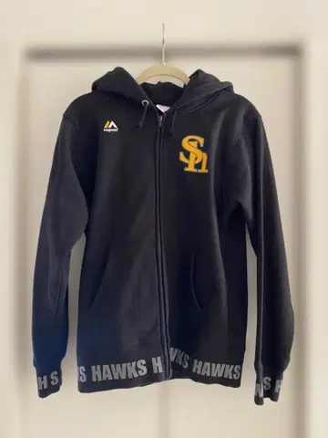 Majestic 블랙 후드티 M