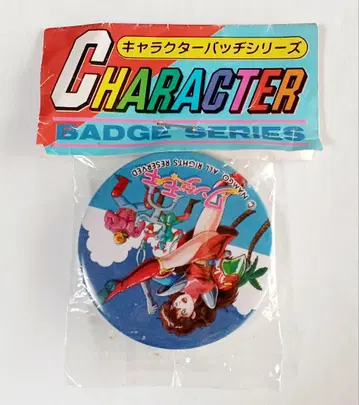 레트로 원더 모모 캔뱃지 남코 캐릭터 배지 시리즈 미사용