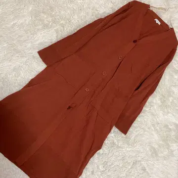 MACKINTOSH PHILOSOPHY 롱 기장 가디건 브라운 38