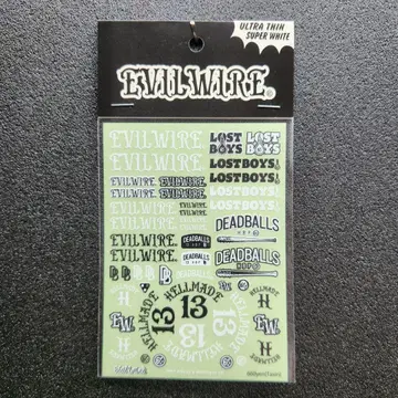 미니 사륜구동 Evilwire 이블와이어 스티커 3