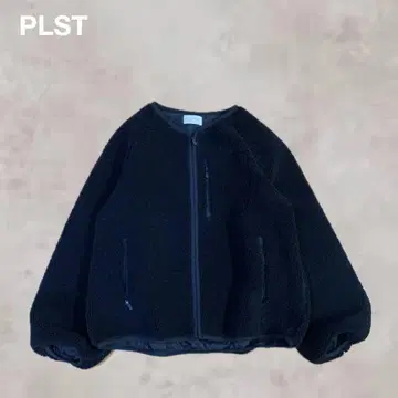 [새상품급] PLST 블랙 보아 자켓 M