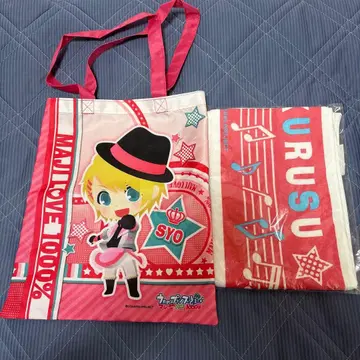 우타프리 쿠루스 쇼 백 타월 2종 세트