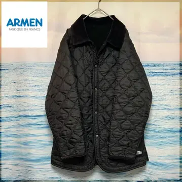 ARMEN 퀼팅 자켓 사이즈 2 블랙