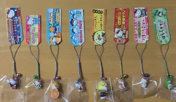 헬로키티 스트랩 8개 세트