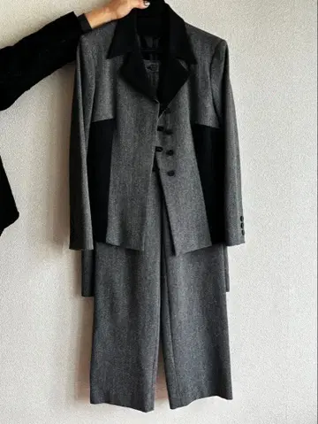 EVANCE 일본제 포멀 셋업 자켓, 팬츠, 스커트 3종 세트