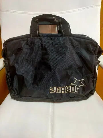 26RED 블랙 나일론 백