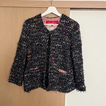 Cohem 노카라 자켓 컬러풀