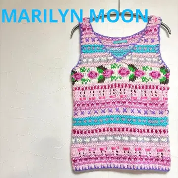 컬러풀 니트 탱크탑