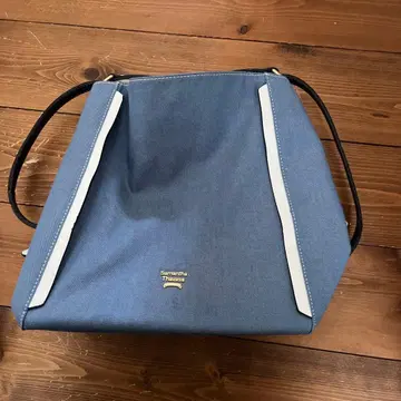 Samantha Thavasa 블루 토트백
