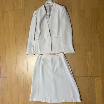 아오야마 양복 여성 수트 화이트 9호