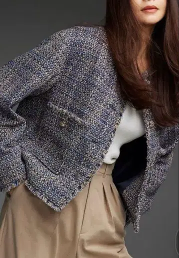 23구 트위드 자켓