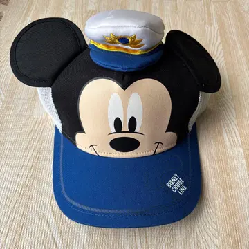 디즈니 크루즈 라인 미키 캡틴 모자 메쉬 캡