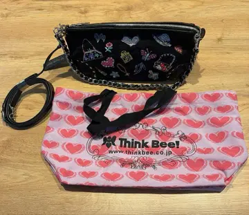 [ 미사용 새상품 ] Think Bee! 블랙 숄더백