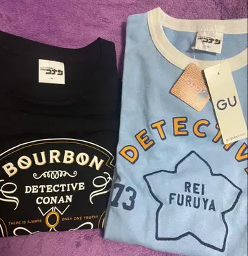 명탐정 코난 아무로 토오루 후루야 레이 버본 티셔츠