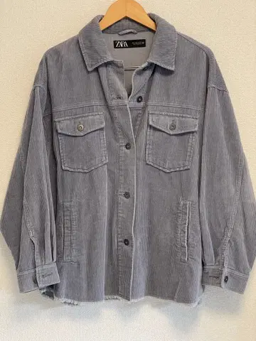 ZARA 코듀로이 셔츠 자켓 L 사이즈