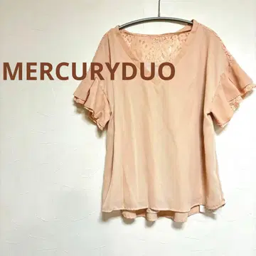 쉬폰 소재 V넥 블라우스 핑크 반팔