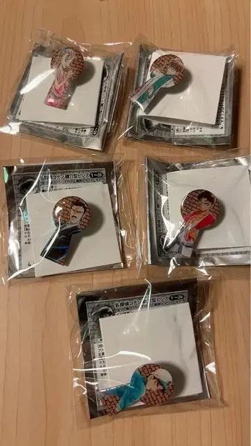 명탐정 코난 열쇠 구멍형 핀즈 5개 세트 하인성(핫토리 헤이지)