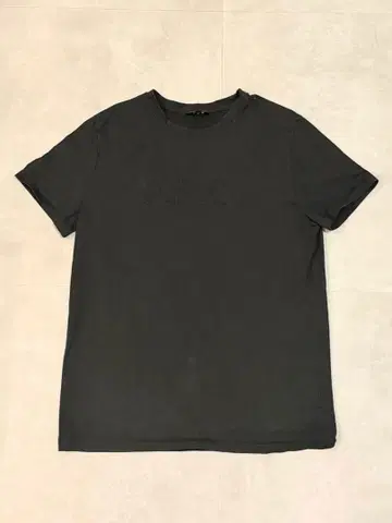 [ A.P.C ] 티셔츠 블랙 로고 M 사이즈