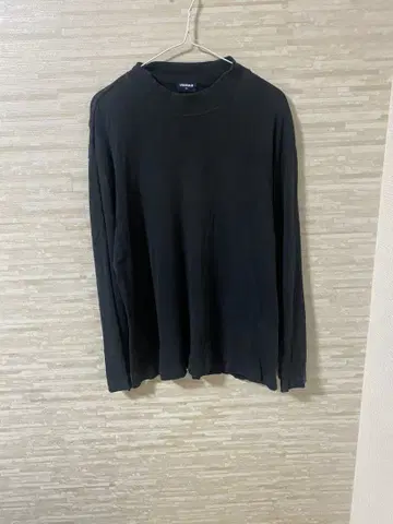 올드 UNIQLO 블랙 긴팔 티셔츠 XL