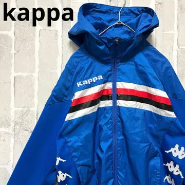 kappa 삼프도리아 모델 나일론 자켓 트레이닝 의류 자수 M
