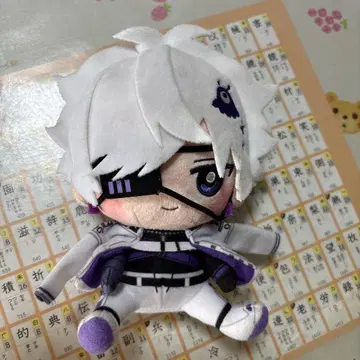 백발 캐릭터 인형/마스코트