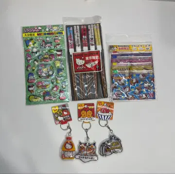 지역 한정 키티 구데타마 굿즈 세트 50점 이상