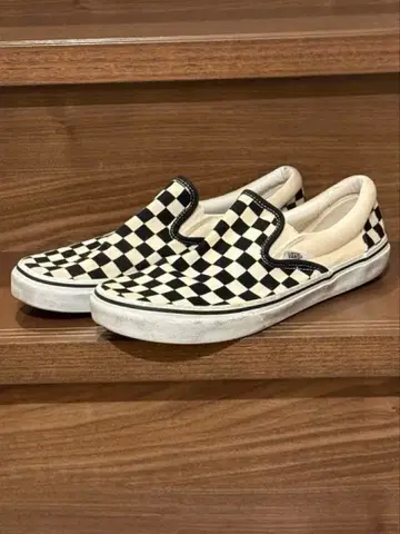 반스 체커 슬립온 27.5cm