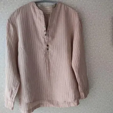 팔라스 팰리스 린넨 긴팔 블라우스