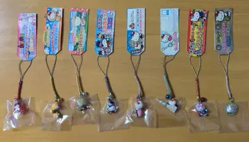 헬로키티 스트랩 세트 8개