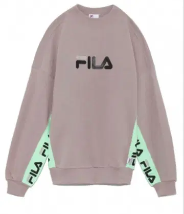 SNIDEL FILA 콜라보 맨투맨