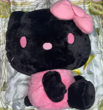 헬로키티 봉제 인형 블랙