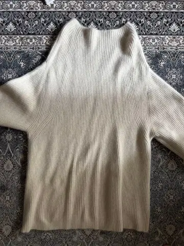 [ fray.id ] 아이보리 리브 니트 M 사이즈