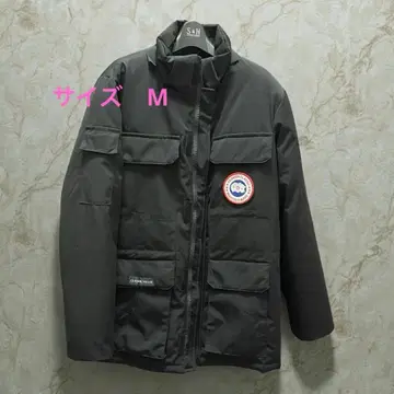 다운 자켓 블랙 후드 부착