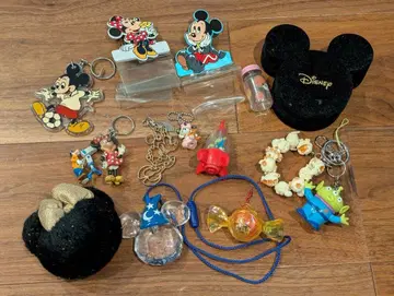 디즈니 키링 미키 미니 스트랩 봉제 인형 묶음 판매