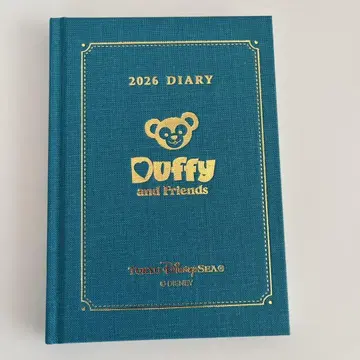 Duffy and Friends 2026 DIARY 더피 수첩