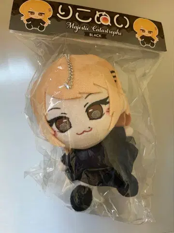 사사키 리코 라이브 RE;VERSI 봉제 인형 블랙 리코누이