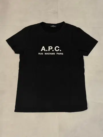 A.P.C. 블랙 티셔츠 L 사이즈
