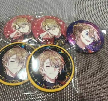 니지산지 후라 소토 VOLTACTION IMPACT 캔뱃지