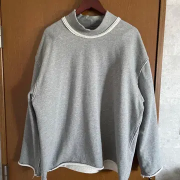 Aphlotus 하이넥 맨투맨 컷팅