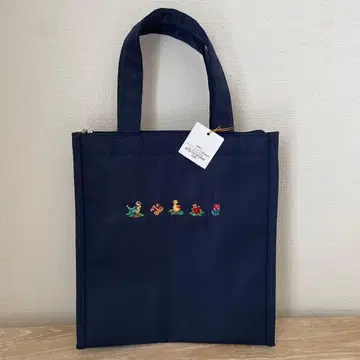 [ 새상품 ] 학교 FEILER 네이비 런치 토트백