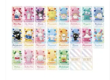 산리오 티켓 라이크 컬렉션 산리오 캐릭터즈 컴플리트