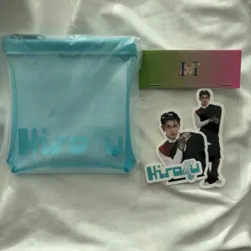 타카츠카 히로무 POPUP 클리어 파우치 스티커 세트