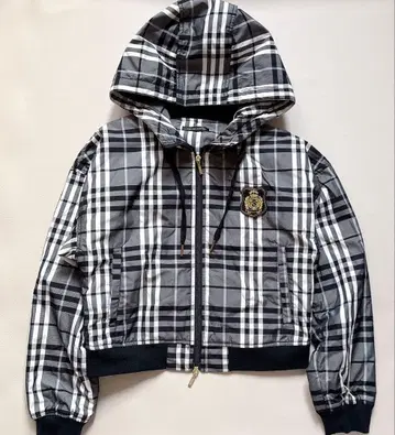 새상품급 rienda suelta 리엔다 수엘타 골프 블루종 체크