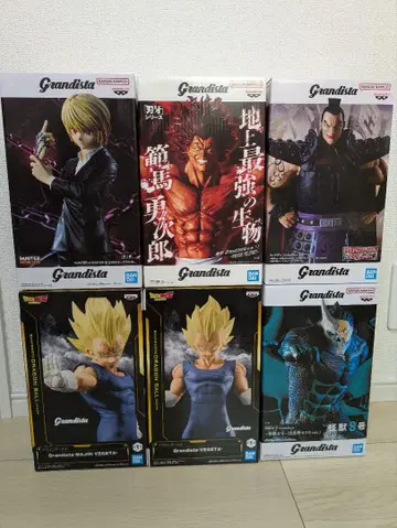 Grandista 피규어 세트 크라피카 한마 유지로 베지터 etc