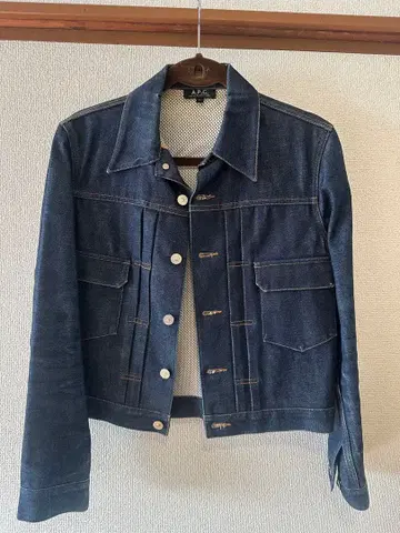A.P.C. 다크 블루 데님 자켓 M