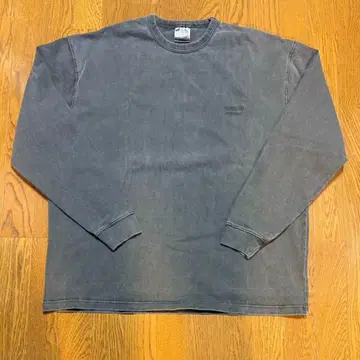 BEAMS 별주 ONEITA 로고 자수 흑먹색